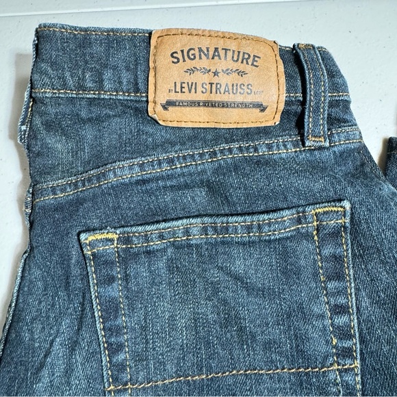 Levi’s Jeans Men’s 30x30 Denim Signature Straight Leg Famous Riveted Strength - Picture 4 of 10